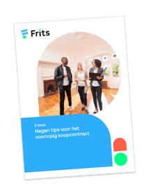 Eerste pagina - E-book voorlopig koopcontract